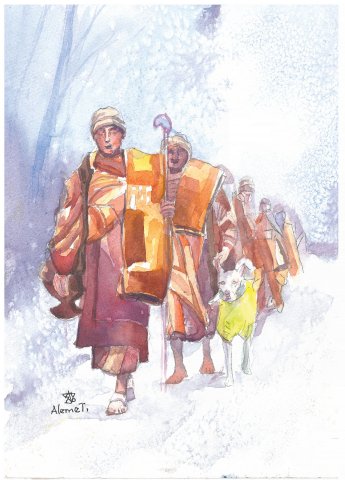 National Cathedral_Monks